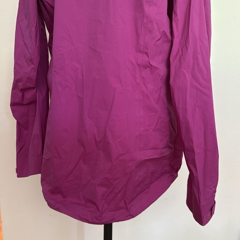 Marmot sz L Women's Vibrant Magenta Rain Shell Jacket great pre owned condition - Picture 8 of 11